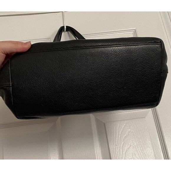 Coach Pebbled Leather Taylor Large Tote Black Shoulder Handbag No F1781-38312 01 - Picture 11 of 16